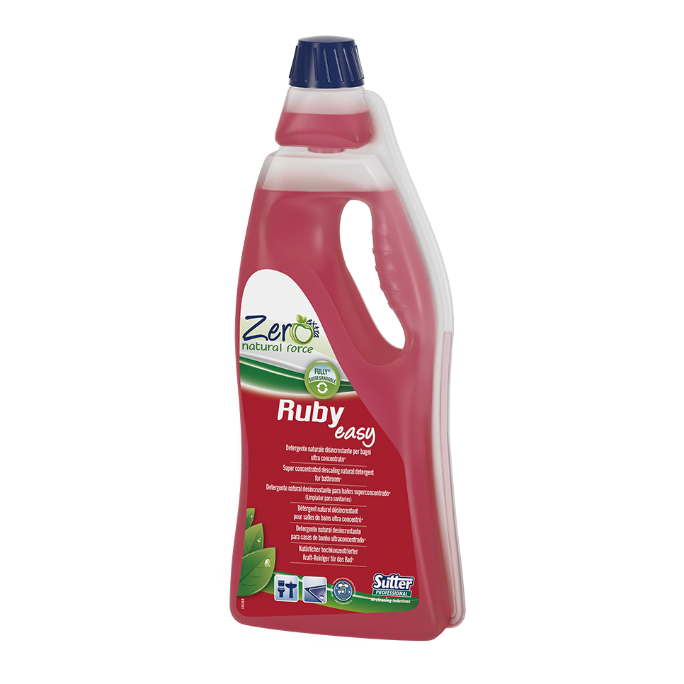 Zero Natural Force RUBY EASY Super concentrated Scented Descaling Natural Detergent (750ml) - FoodCraft Online Store 