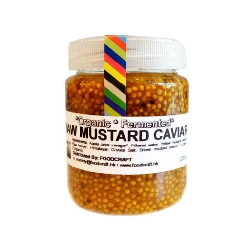 Raw Fermented Mustard Caviar - 227g - FoodCraft Online Store 