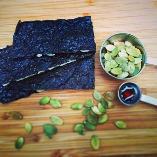 Raw Nori Snack with Raw Sprouted Pumpkin Seeds - 40g - FoodCraft Online Store 