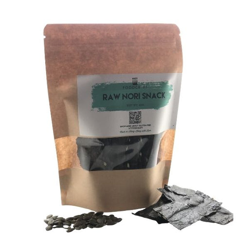 Raw Nori Snack with Raw Sprouted Pumpkin Seeds - 40g - FoodCraft Online Store 