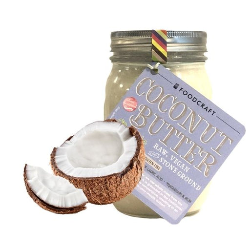 Raw Organic Stone Ground Coconut Butter - 454g - FoodCraft Online Store 