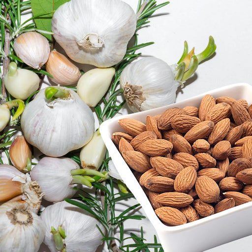 Raw Sprouted Almonds Garlic & Herb Flavor - Foodcraft Online Store