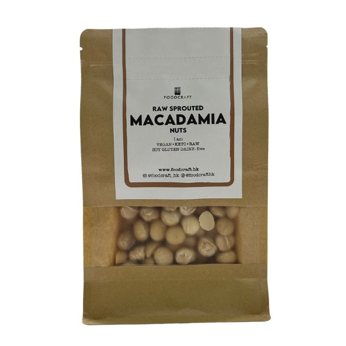 Raw Sprouted Macadamia Nuts - 400g