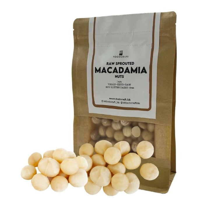 Raw Sprouted Macadamia Nuts 400g - FoodCraft Online Store