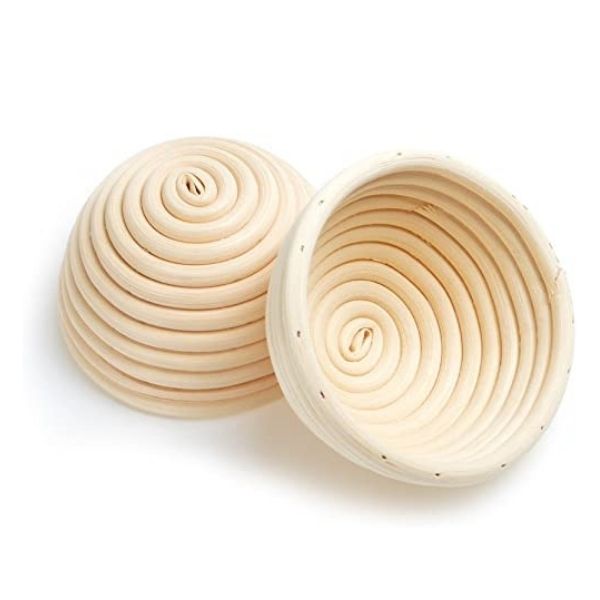 Round Rattan Proofing Bread Basket - 13cm - FoodCraft Online Store 