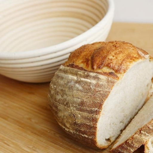 Round Rattan Proofing Bread Basket - 22cm - FoodCraft Online Store 