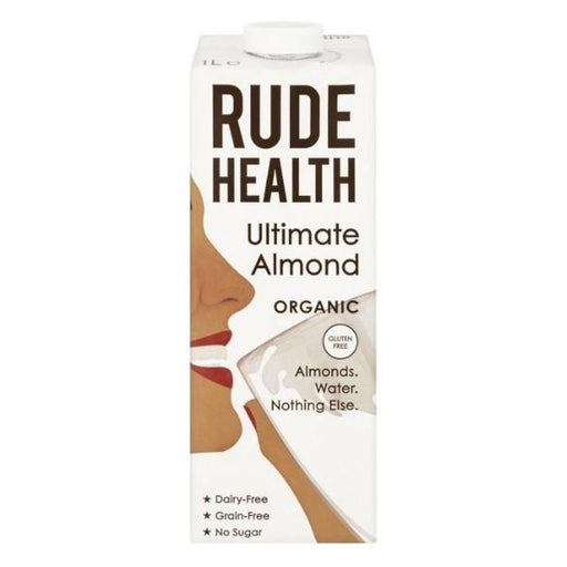 Rude Health Organic Ultimate Almond Milk - 1L - FoodCraft Online Store 