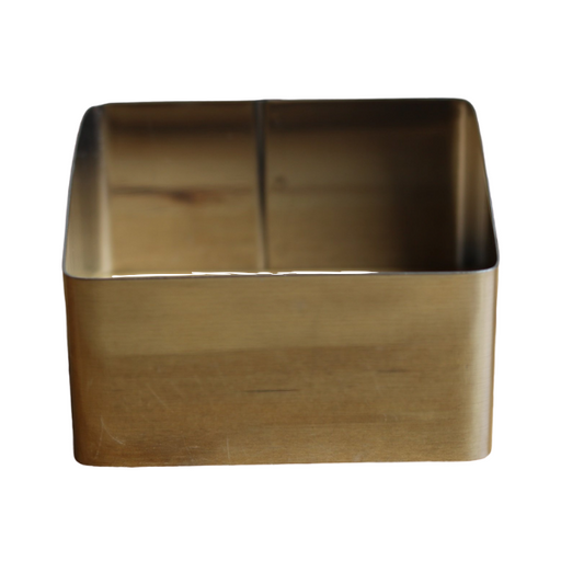 Stainless Steel Square Mousse Ring Set - FoodCraft Online Store 