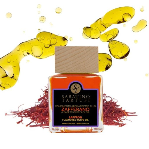 Sabatino Premium Saffron Infused Olive Oil - 100ml - FoodCraft Online Store 