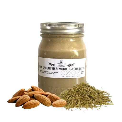 Sprouted Almond Hoji-cha Latte (400g) - FoodCraft Online Store 