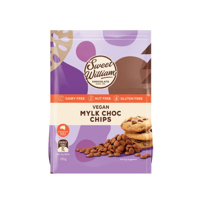 Sweet William Mylk Choc Chips - Foodcraft Online Store