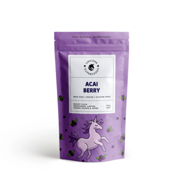 Unicorn Superfoods 100% Superfoods Powders - Acai Berry - FoodCraft Online Store 