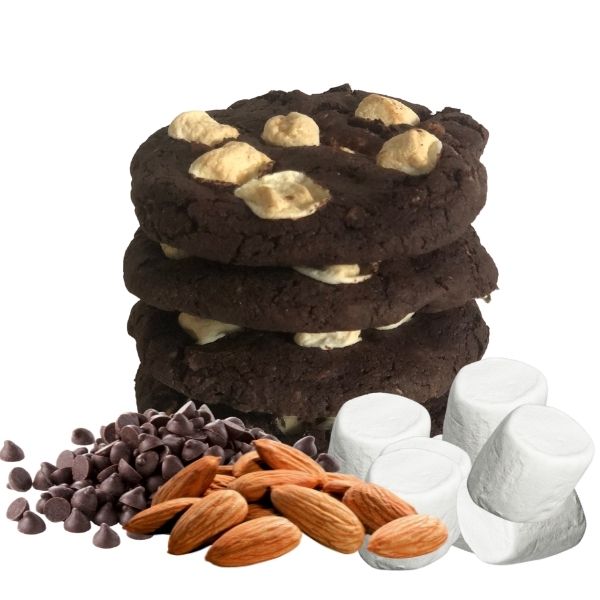 Vegan Gluten-Free Rocky Road Cookie - 95g x 1pc - FoodCraft Online Store 