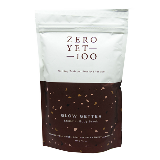 Zero Yet 100 Glow Getter Body Scrub - 200g - FoodCraft Online Store 